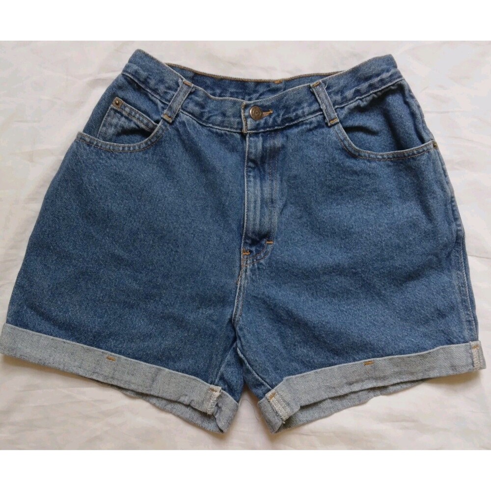 Vintage Gitano Shorts High Rise Mom Denim Cuffed Womens Size 8